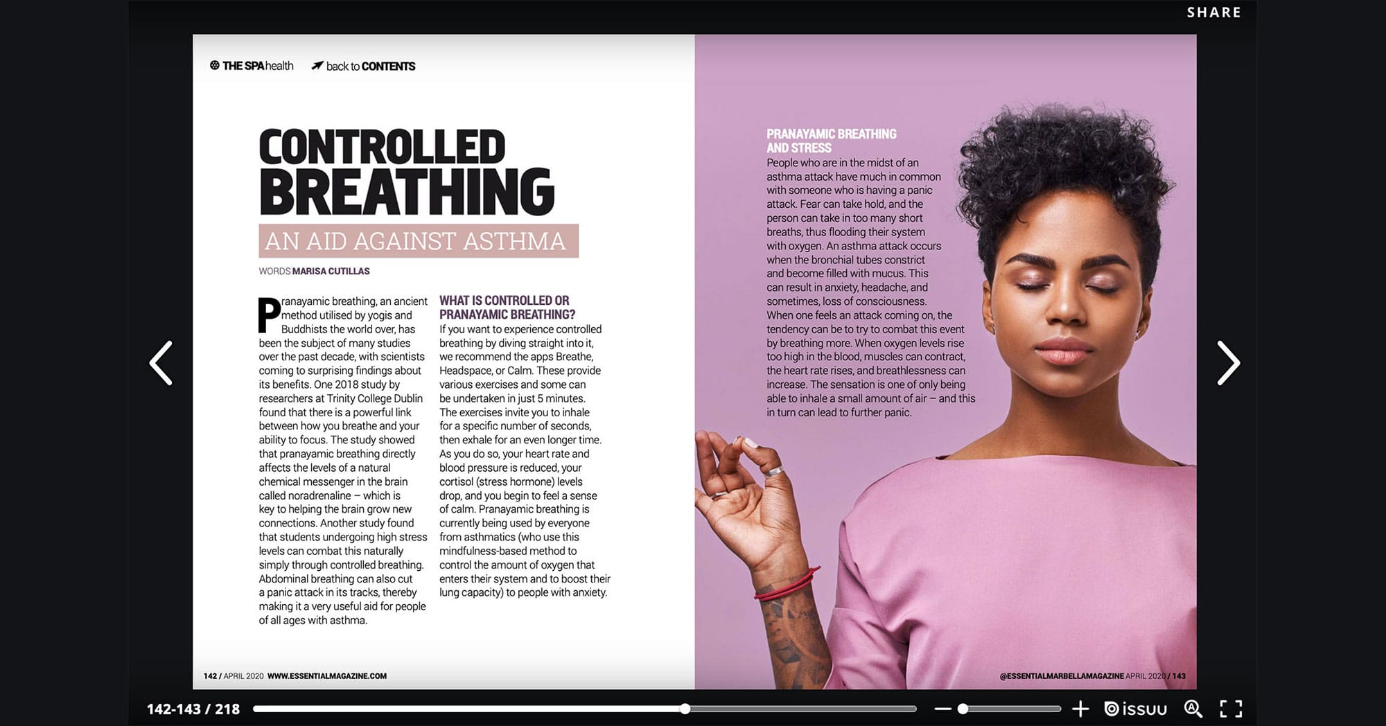 Controlled Breathing