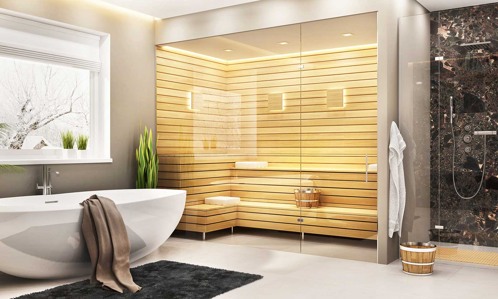 Modern Saunas